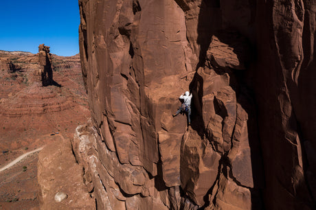 Climber Eagle Feather- Valley of the Gods