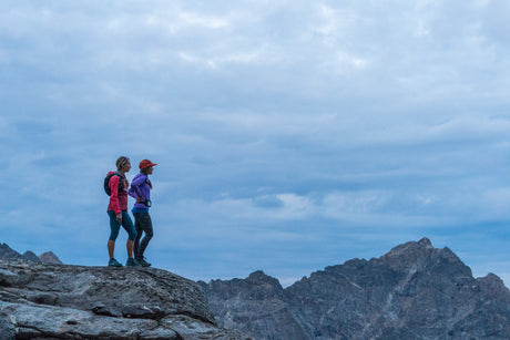 people hiking