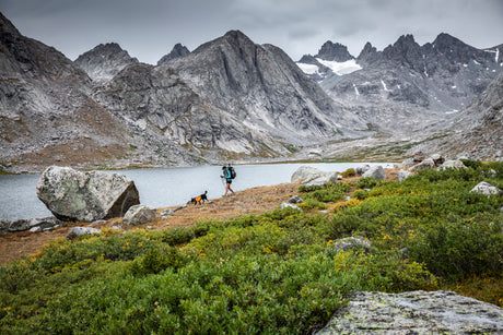 person hiking