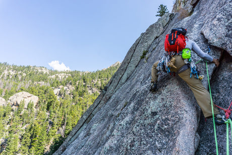 How to Clean Trad Climbing Gear
