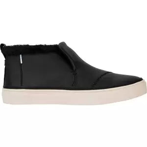 6Water Resistant Black Nubuck/Faux Fur