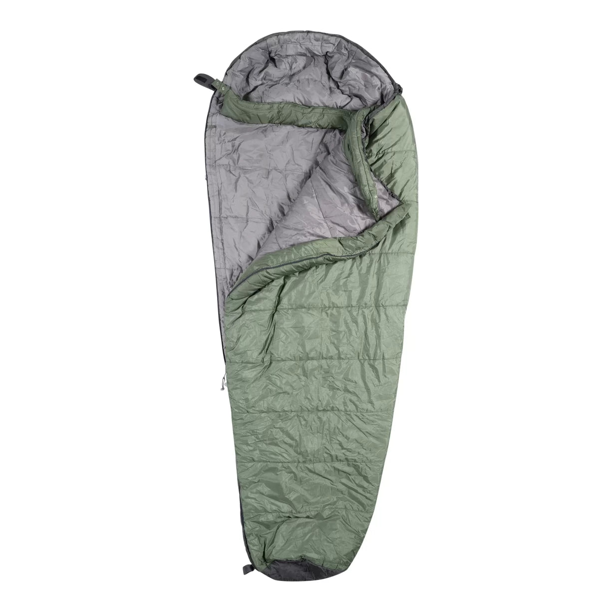 Regular - Right ZipGray/Green