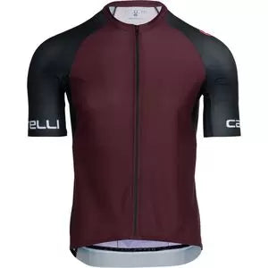 LDeep Bordeaux/Black/White