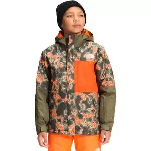 XLNew Taupe Green Marbled Camo Print