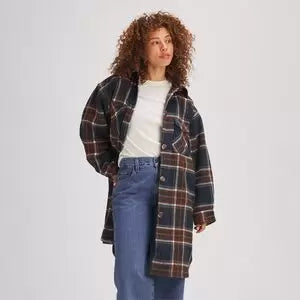XS/SNavy/Brown Plaid