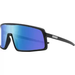 One SizeMatte Black/Polarized Blue Mirror