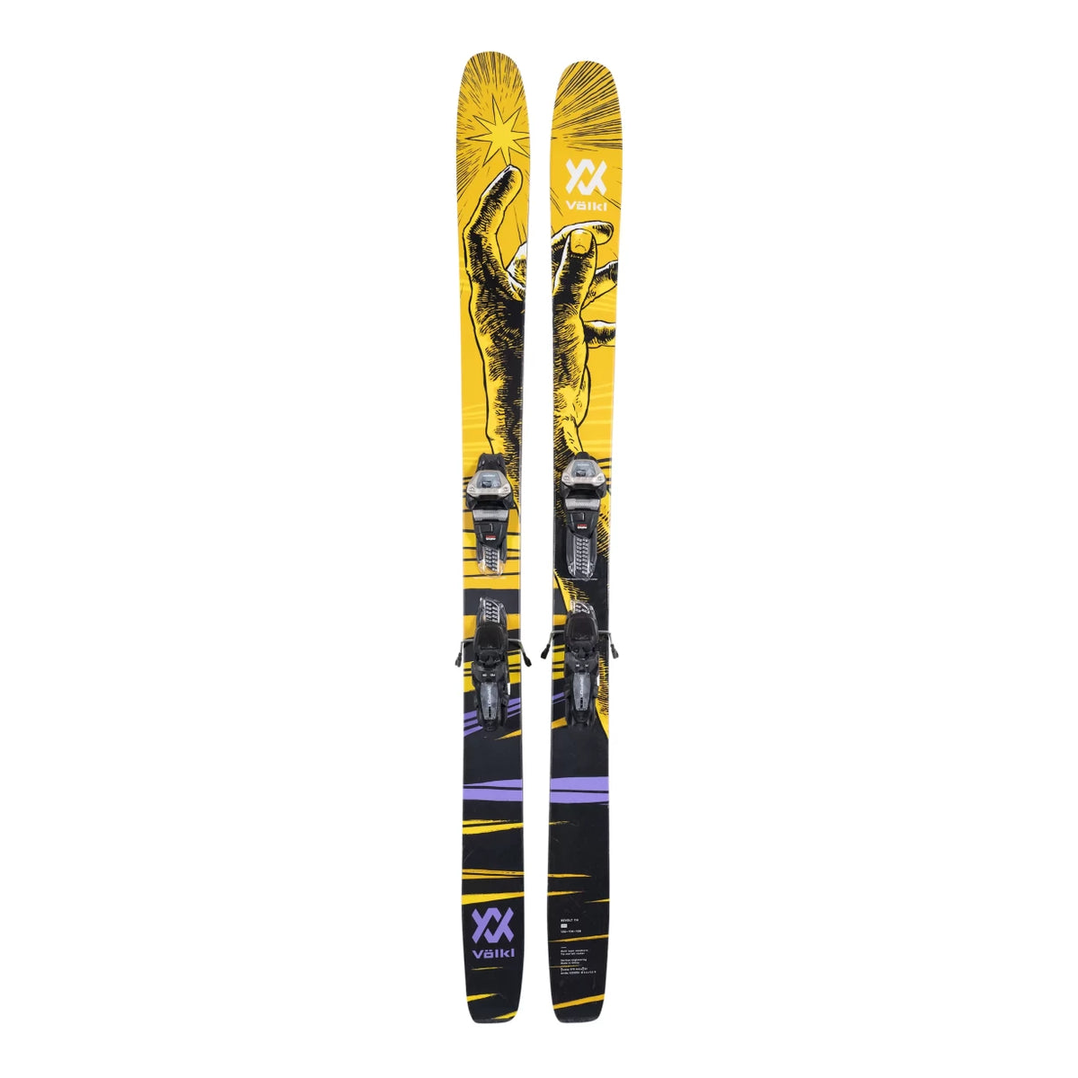 スキー volkl revolt104 marker griffon13 id Volkl Revolt 114 Skis 2024 - Men's w/ Marker Griffon 13 Demo