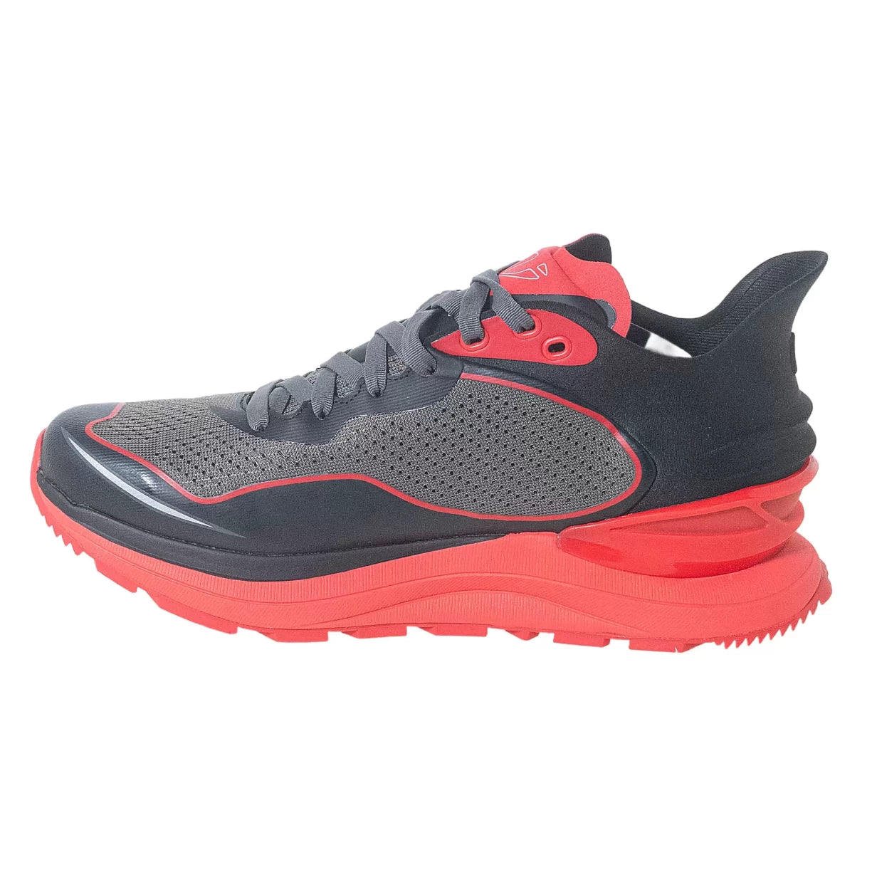 9Grey/Red