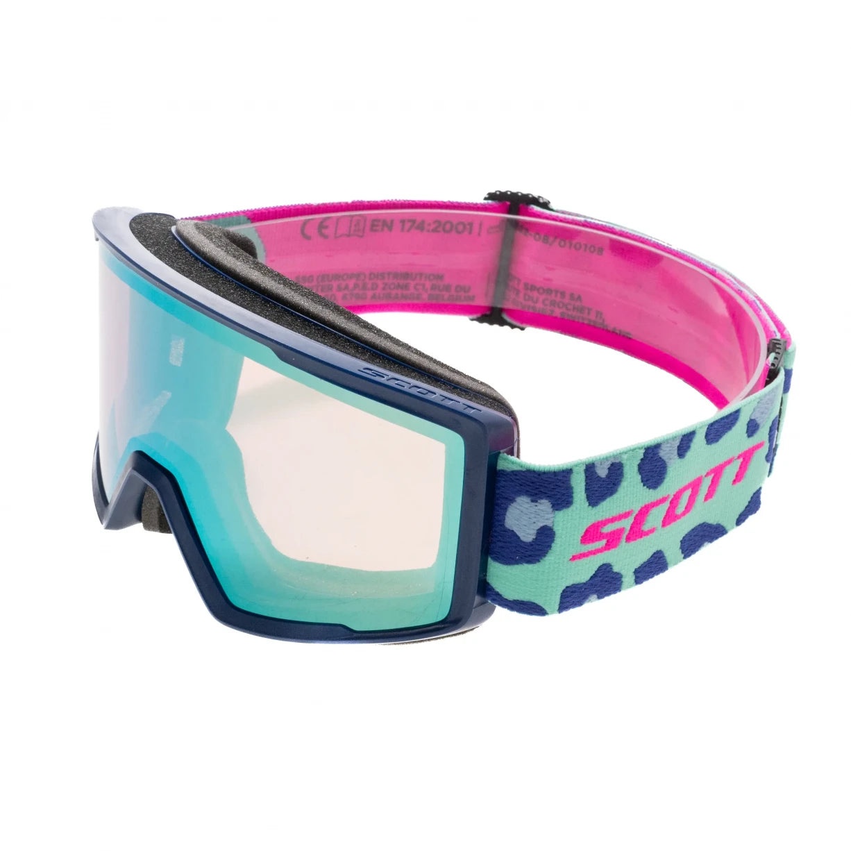 One SizeMint Green/Neon Pink