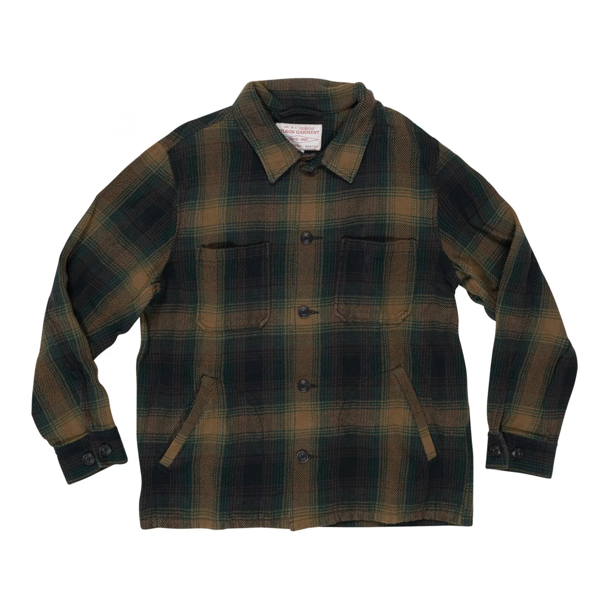 フィルソン] DEER ISLAND RANCH COAT DARK TAN MULTI ディア