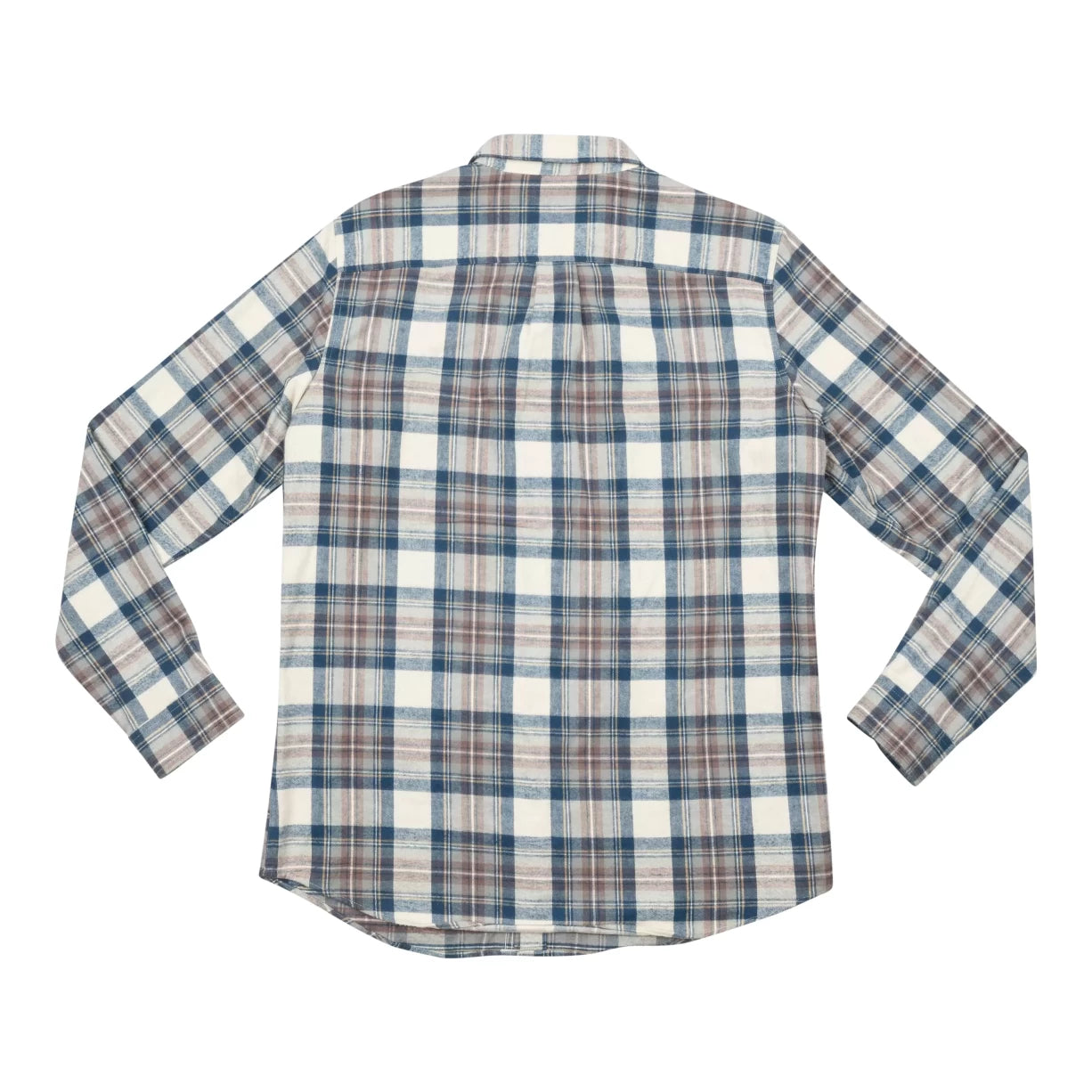 L/TallCream Plaid