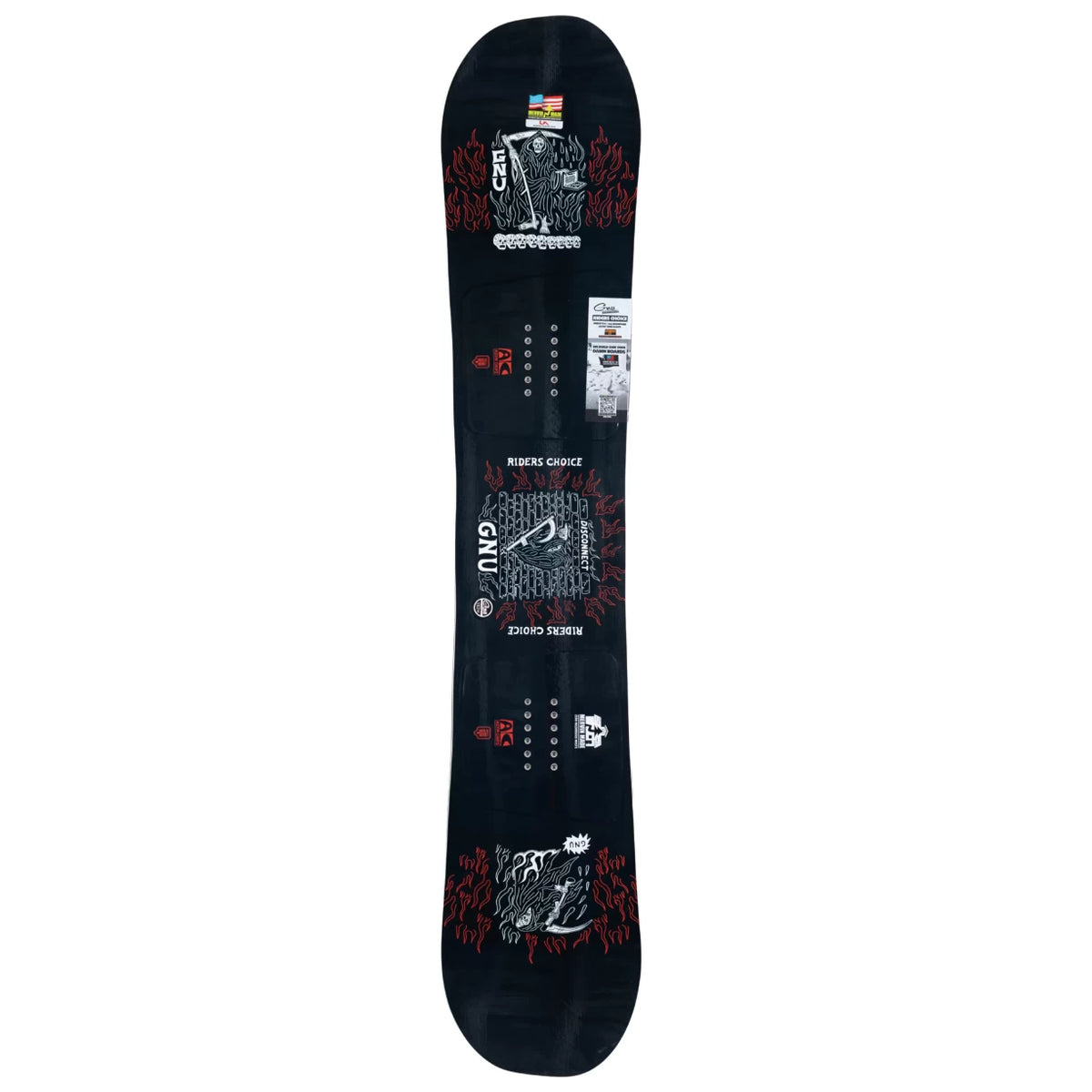 Gnu Riders Choice Asym C2X Snowboard 2025 - 162cm Wide – Geartrade.com