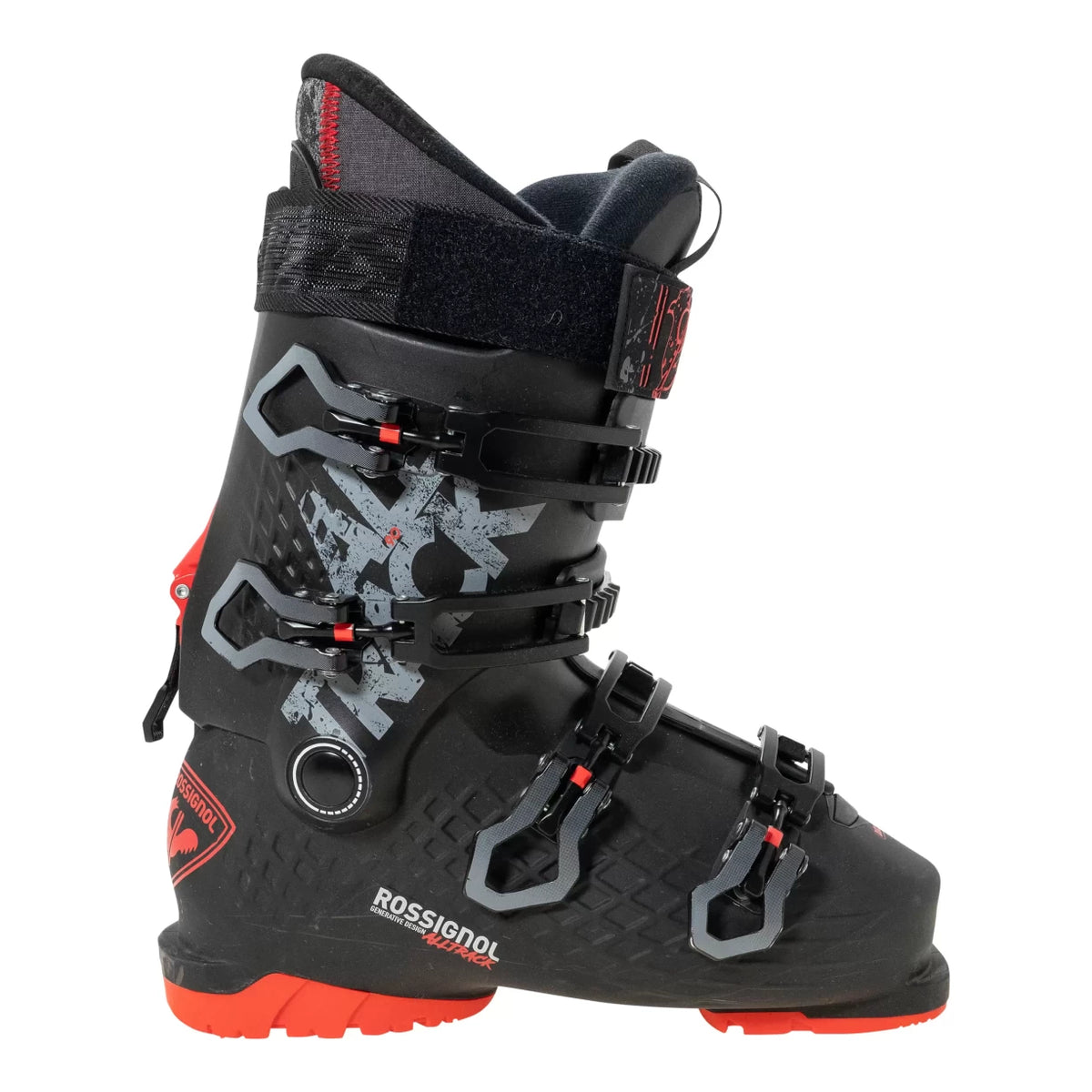 NEW ROSSIGNOL men\'s all mountain ski boots in black multi Rossignol Alltrack 90 Ski Boots 2021/2022 - Men main image 4