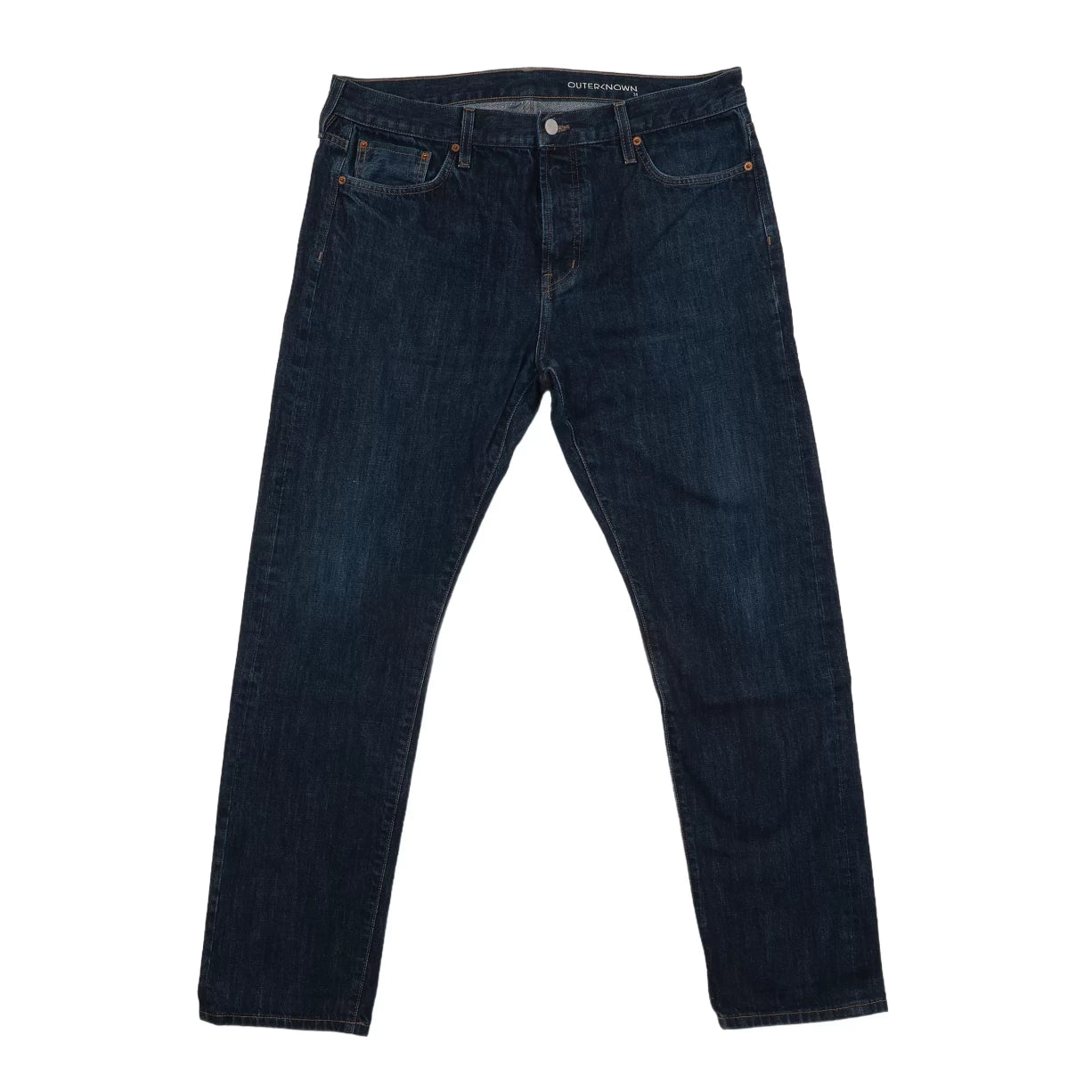 34" x 32"Dark Blue Denim