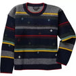 SNavy Heather Stripe