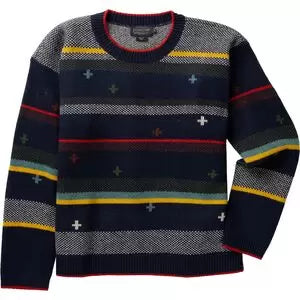 SNavy Heather Stripe
