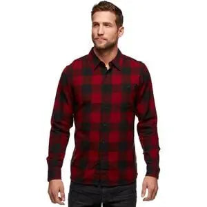XLDark Crimson/Smoke Plaid