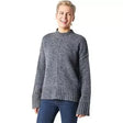 XSBlack/Medium Gray Heather Marl