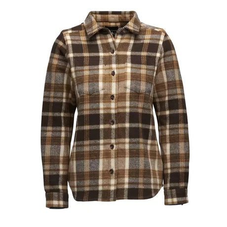 SBark Brown-Off White Plaid