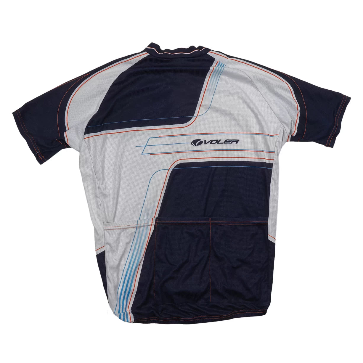2XLBlue/White