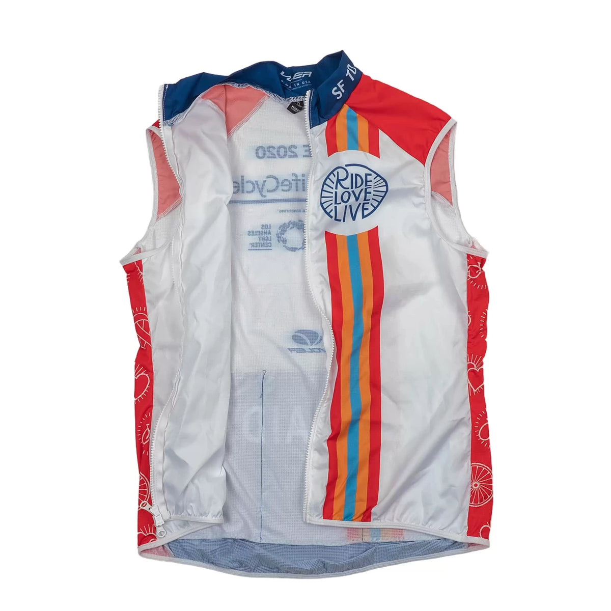 2XLRed/White/Blue