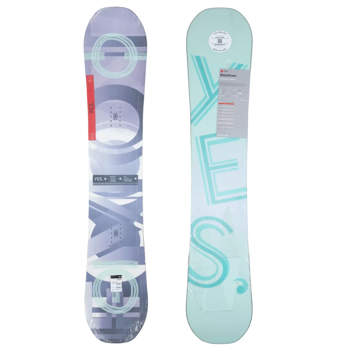 Yes. Emoticon Snowboard 2022 Women's