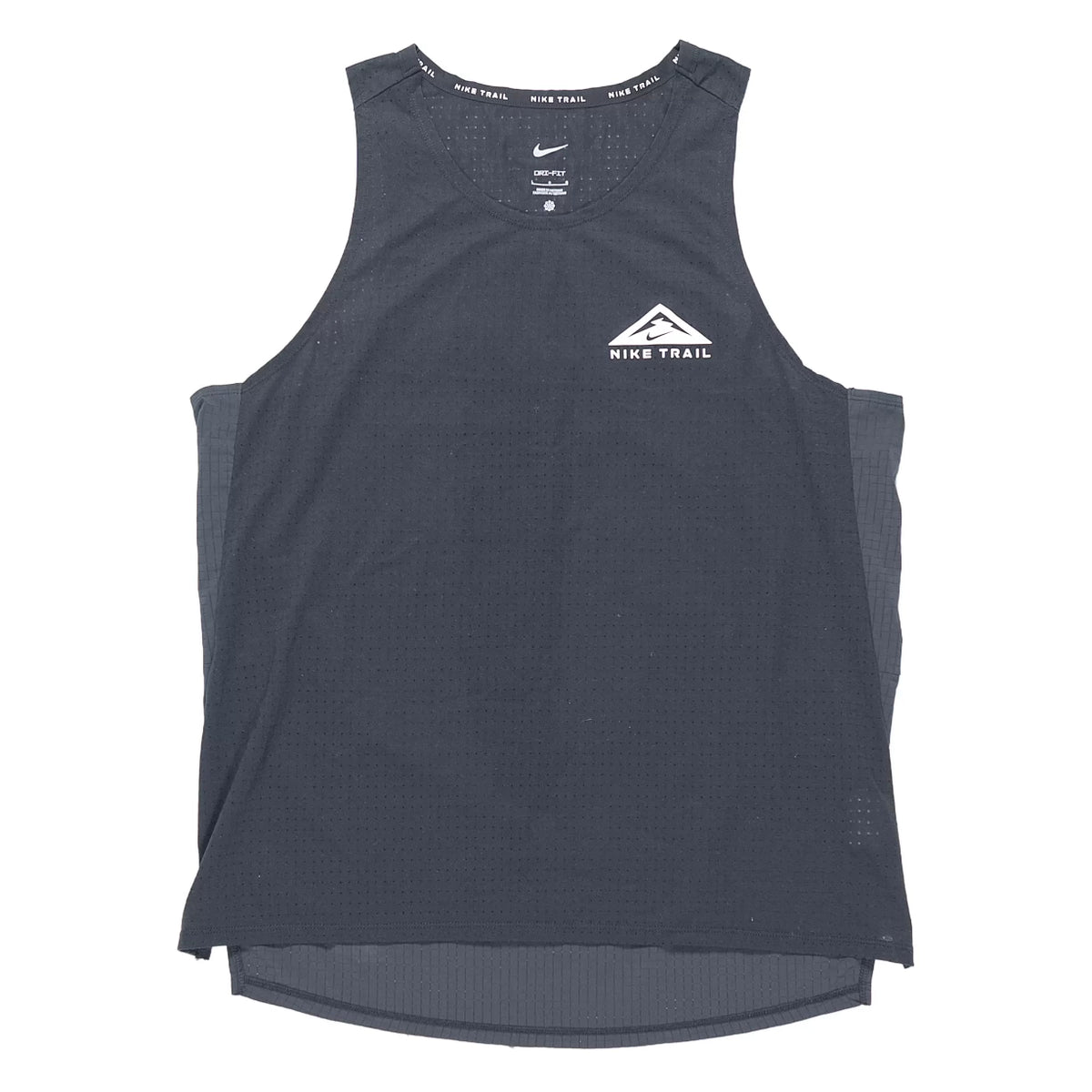 Nike Trail Tank Top ブラック/グレー Nike Trail Perforated Tank Top - Men's – Geartrade.com