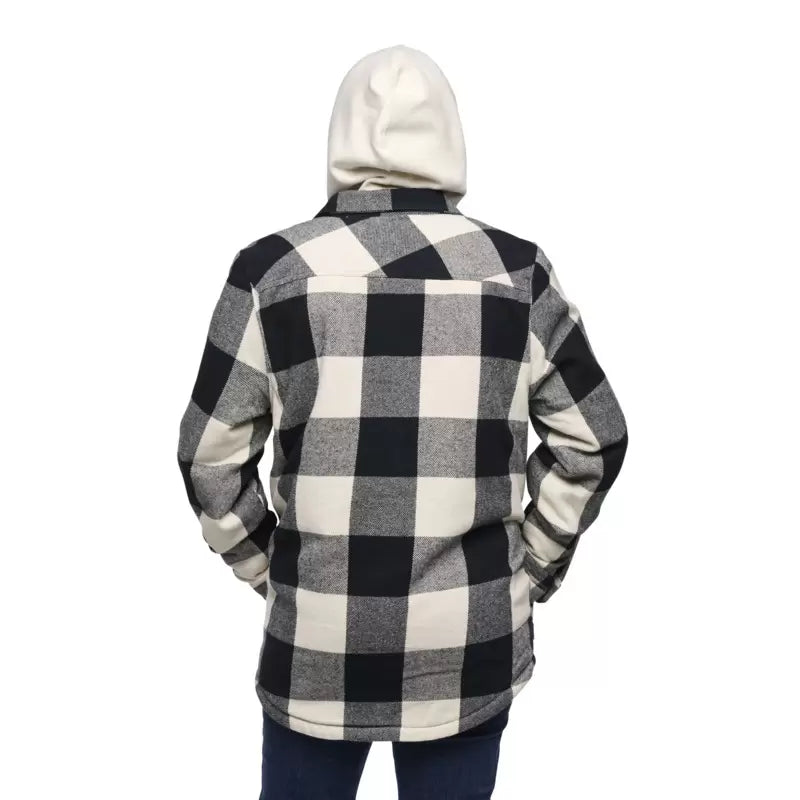SBlack-Off White Plaid