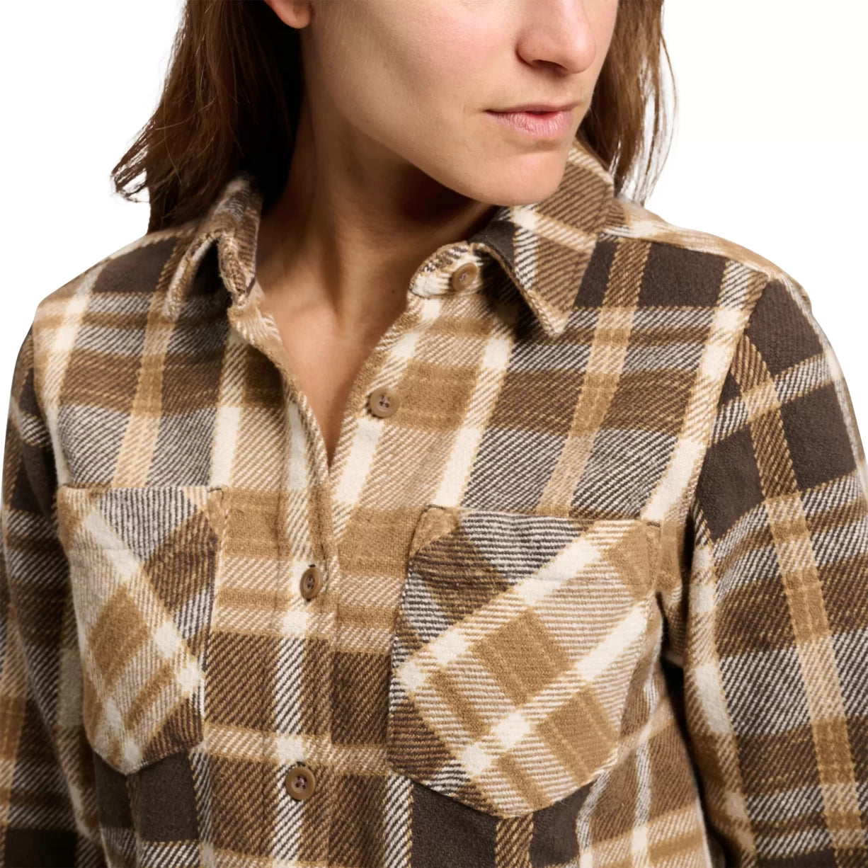 MBark Brown-Off White Plaid