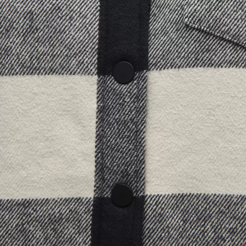 SBlack-Off White Plaid