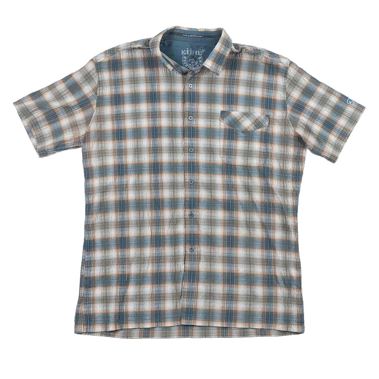 XLGreen Orange Plaid