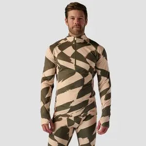 XLPebble/Olive Night Wavy Checker Print