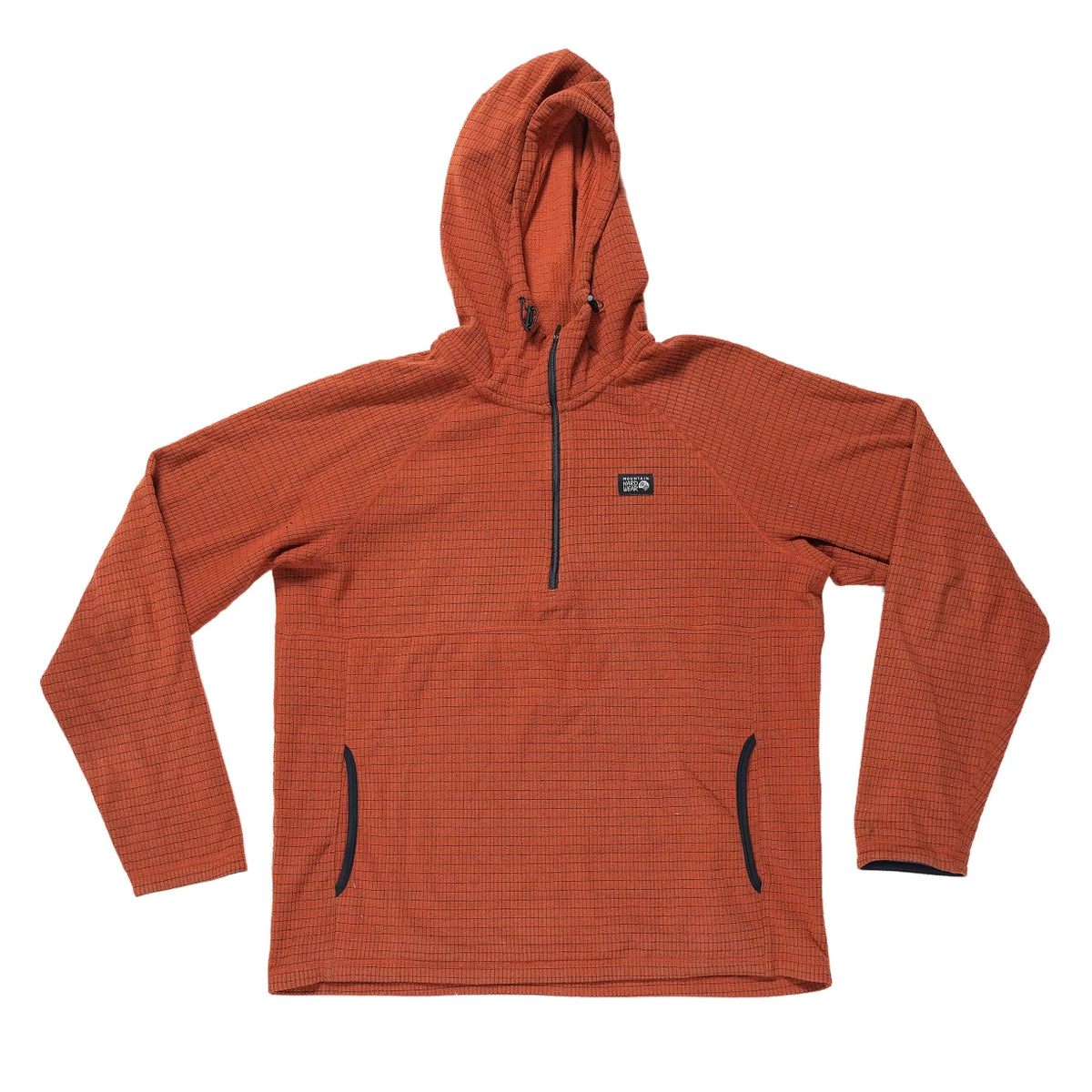 トップス ROA HIKING GRID HOODIE M THEROOM | ROA Hiking Grid Hoodie - Black