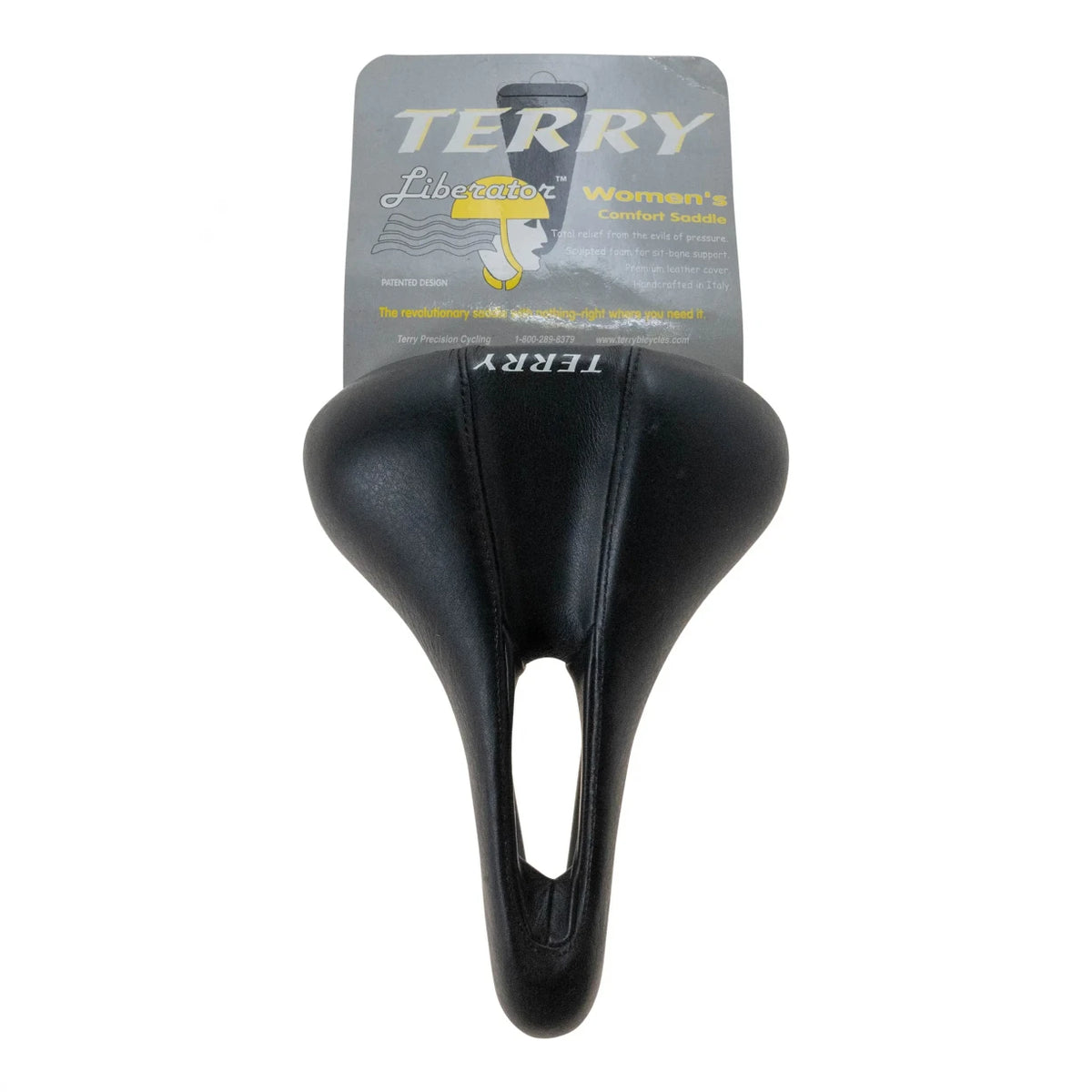 TERRY Selle de vélo Fisio GT Femmes - noir TERRY Selle de vélo Fisio GT Femmes - noir