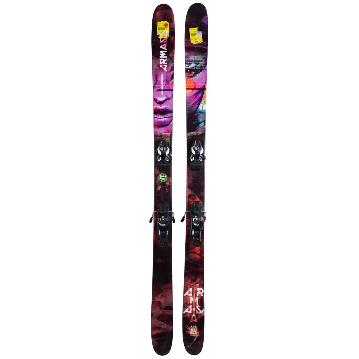 Armada ARV 96 Skis 2017 w/ Salomon Z10 Bindings - 184cm