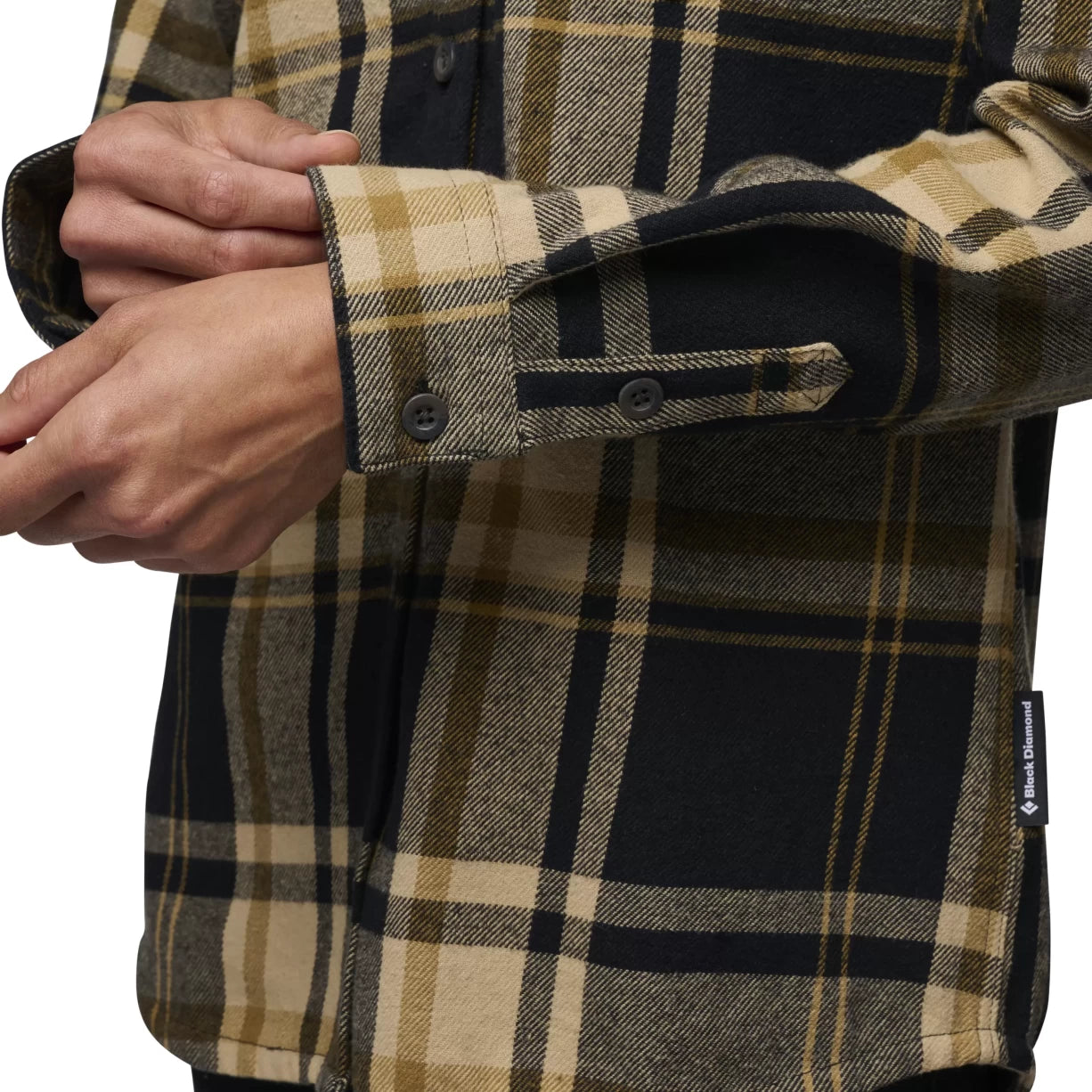 XSKhaki-Black Plaid