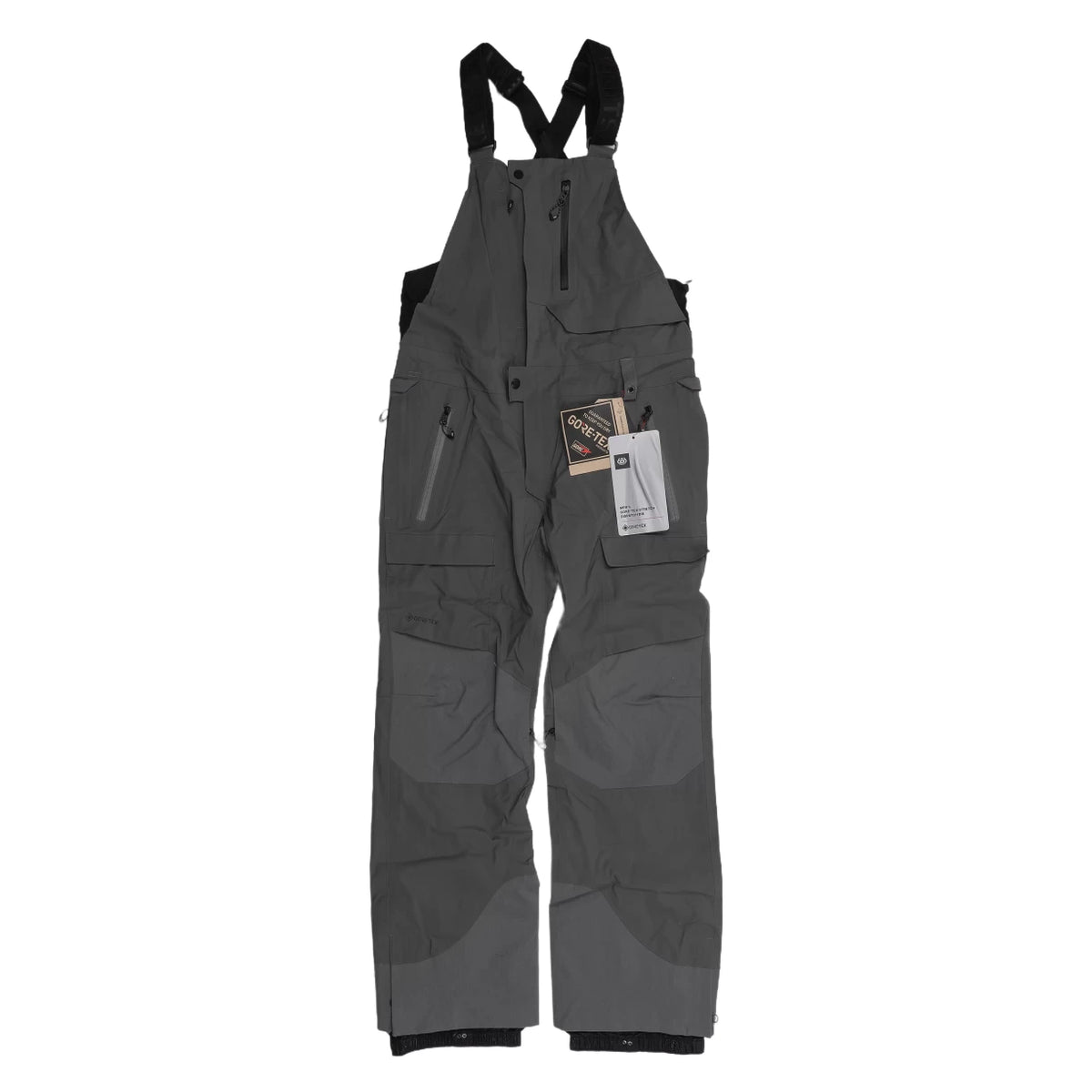 686 GORE-TEX Dispatch Bib ビブパン 686 GORE-TEX Stretch Dispatch Bib / Rhino Grey / S - Men's