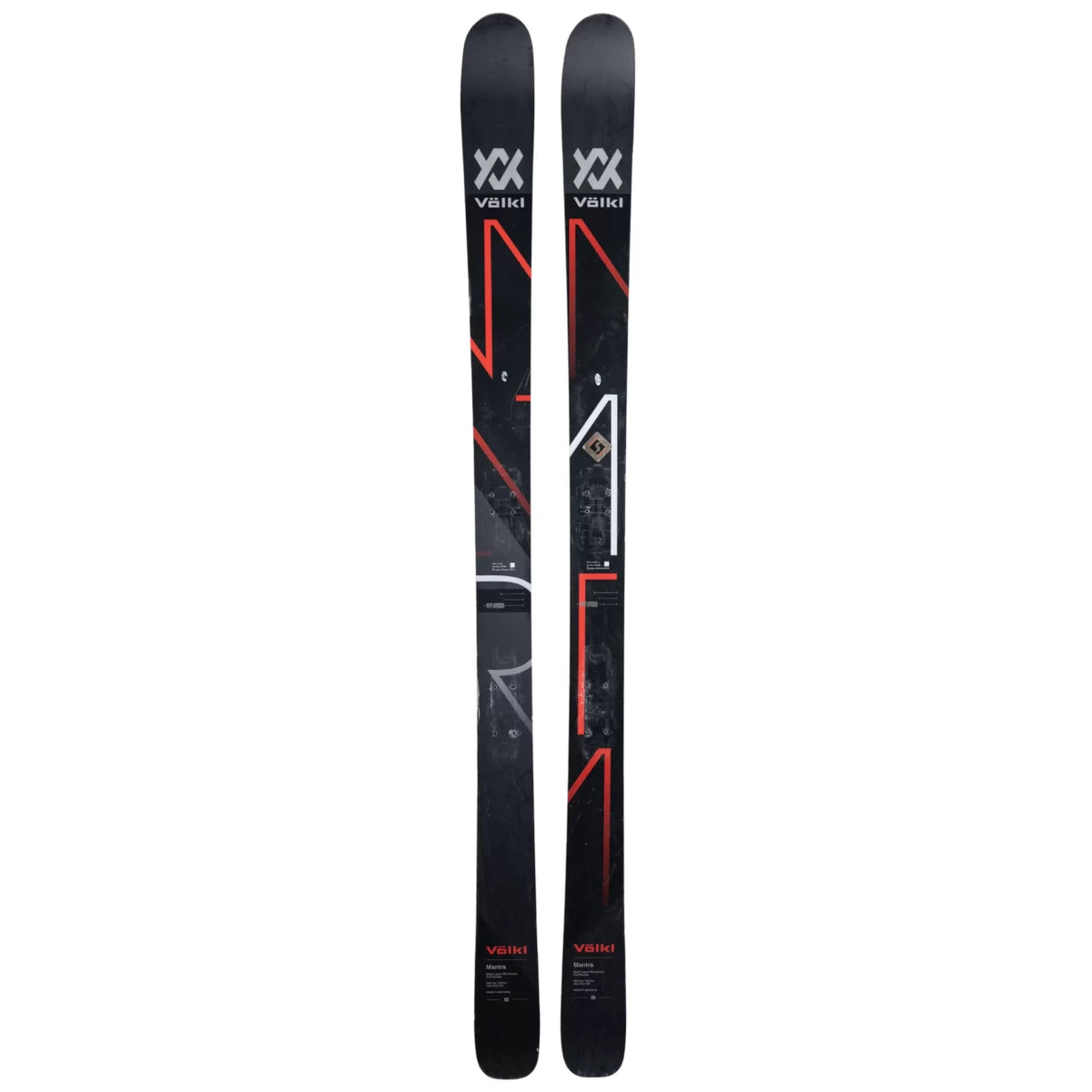 超！美品＊Volkl MANTRA 184cm Volkl Mantra Skis 2018 - 184cm – Geartrade.com