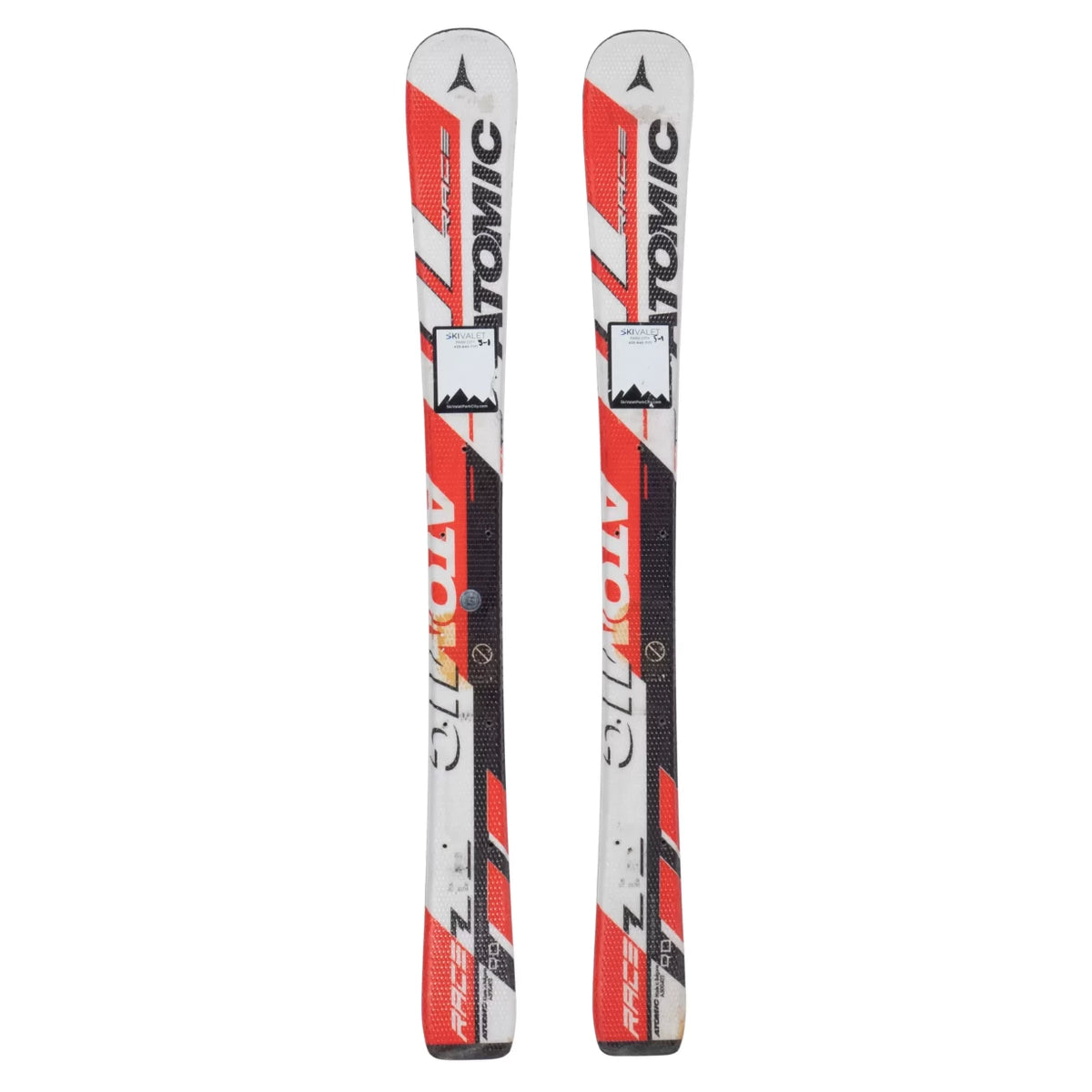 ATOMIC 120 スキー ホワイト/レッド Atomic Race Z Skis - 90cm Kids' – Geartrade.com