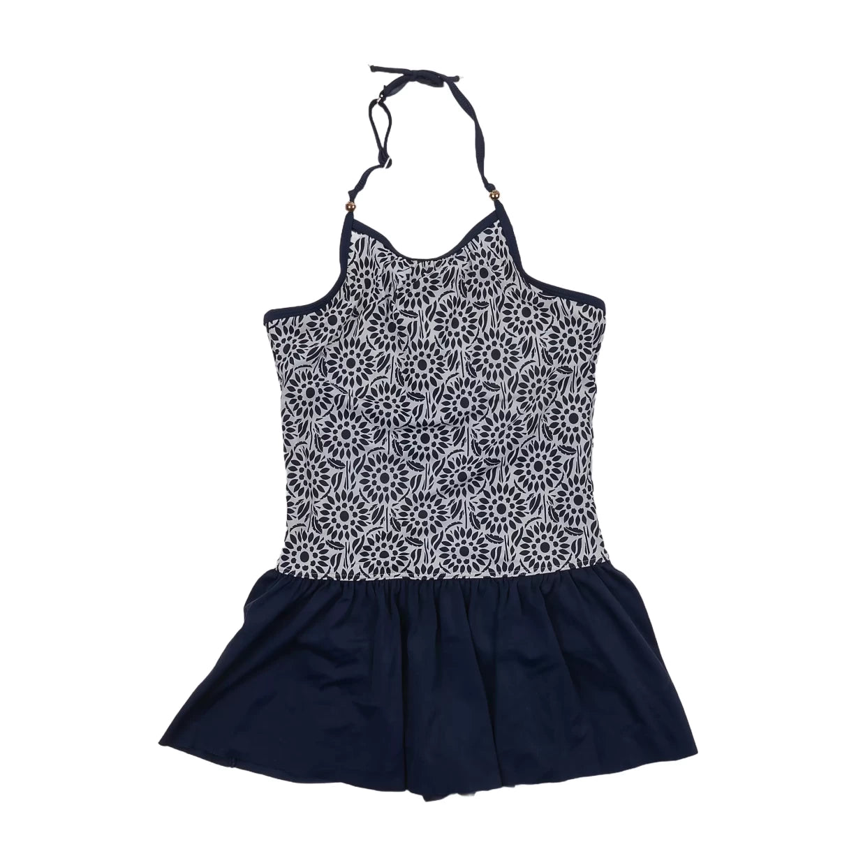 14Navy/White