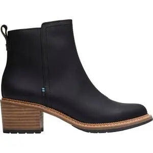 7.5Black Smooth Waxy Leather