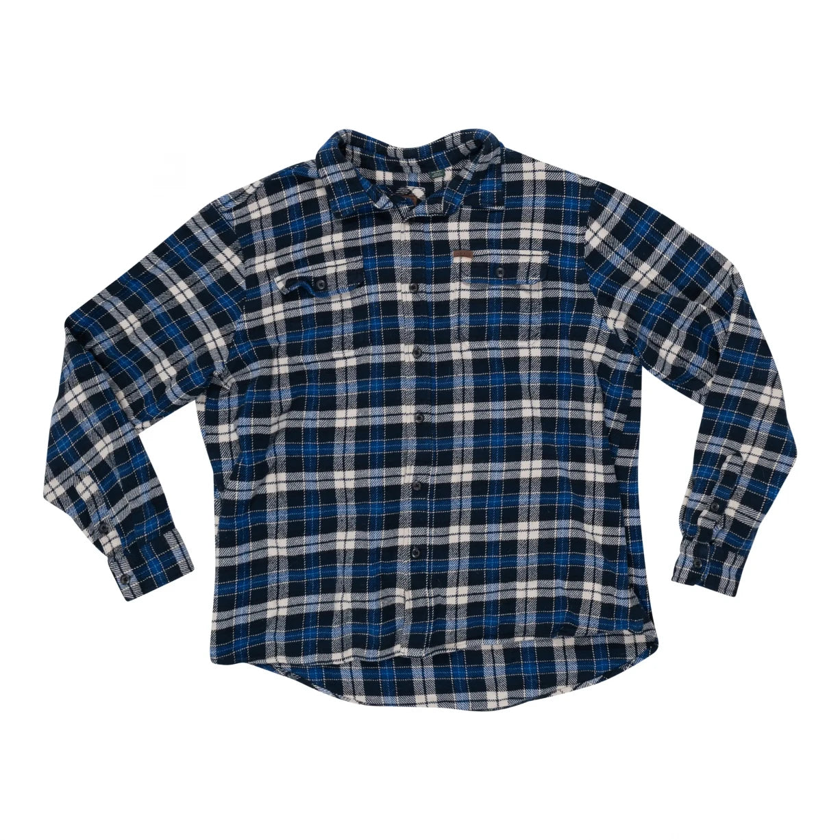 2XLBlue Plaid