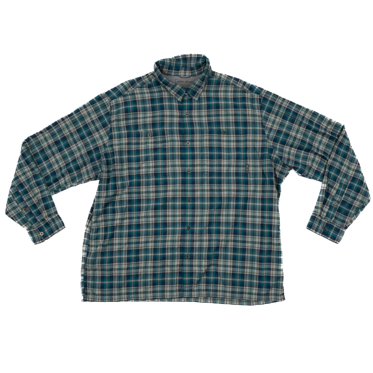 2XLBlue Plaid