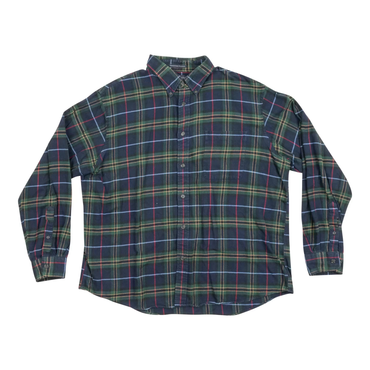 XLBlue Green Plaid