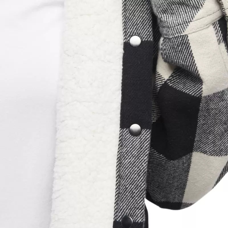 MBlack-Off White Plaid