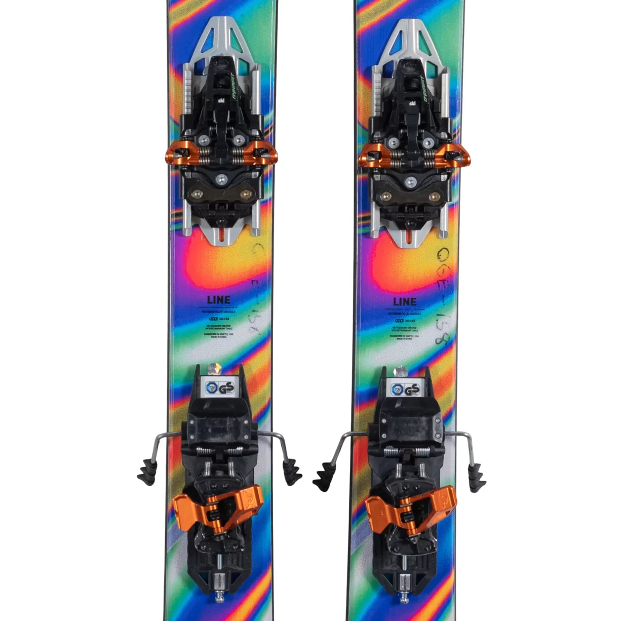 158cmRainbow/Black