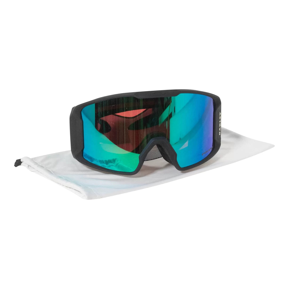 MMatte Black/Polar Green Mirror