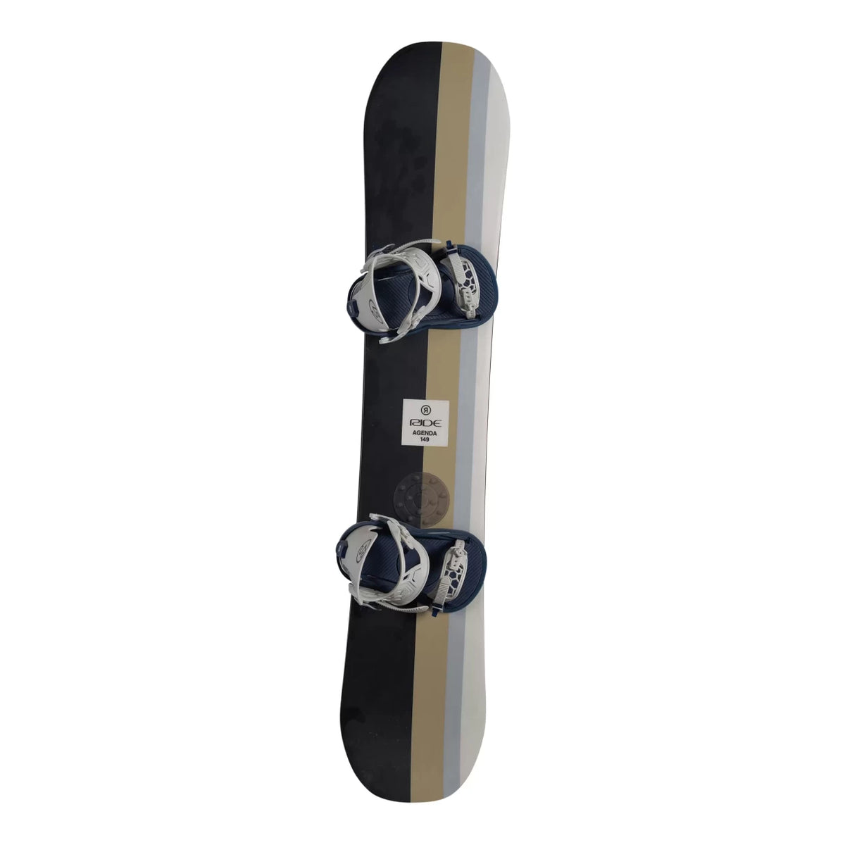 Ride Agenda Snowboard 2023 w/ Union Strata Public Bindings –