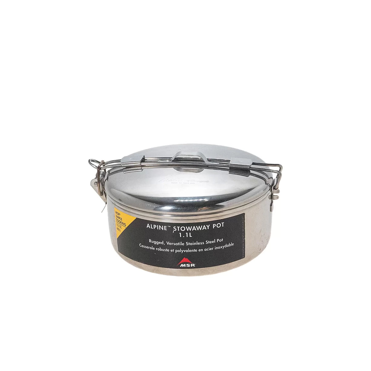 MSR Alpine Stowaway Pot - 1.1L #321109 - Al Flaherty's Outdoor Store MSR Alpine Stowaway Pot - 1.1L #321109 - Al Flaherty's Outdoor Store