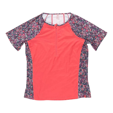 MPink Flowers/Polar Gray